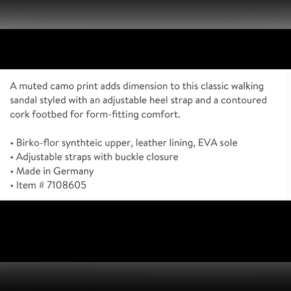 BIRKENSTOCK Milano Camo Birko Flor Sandal Army camouflage sandal 7 - 7.5 size 38 - Picture 13 of 16